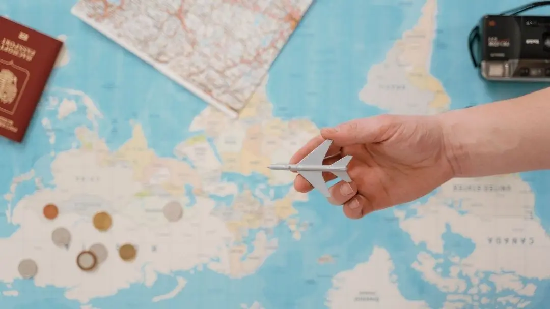 Person Holding a Plane
